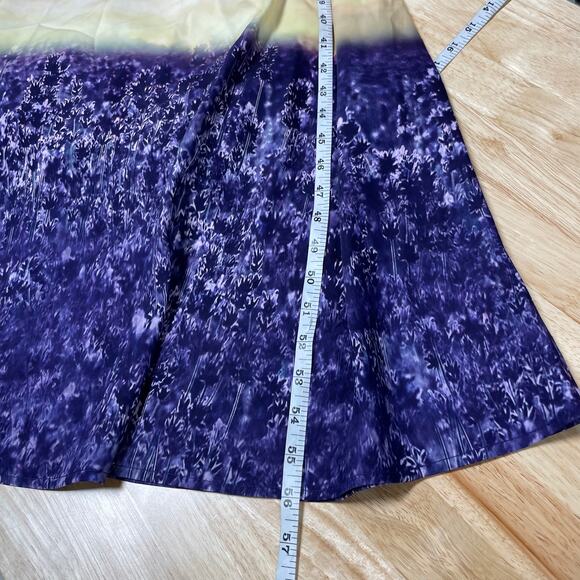 Le Superbe NWT Slip Into This Slip Dress Malibu Provence Sky Size S Lace Up Midi - Picture 7 of 10